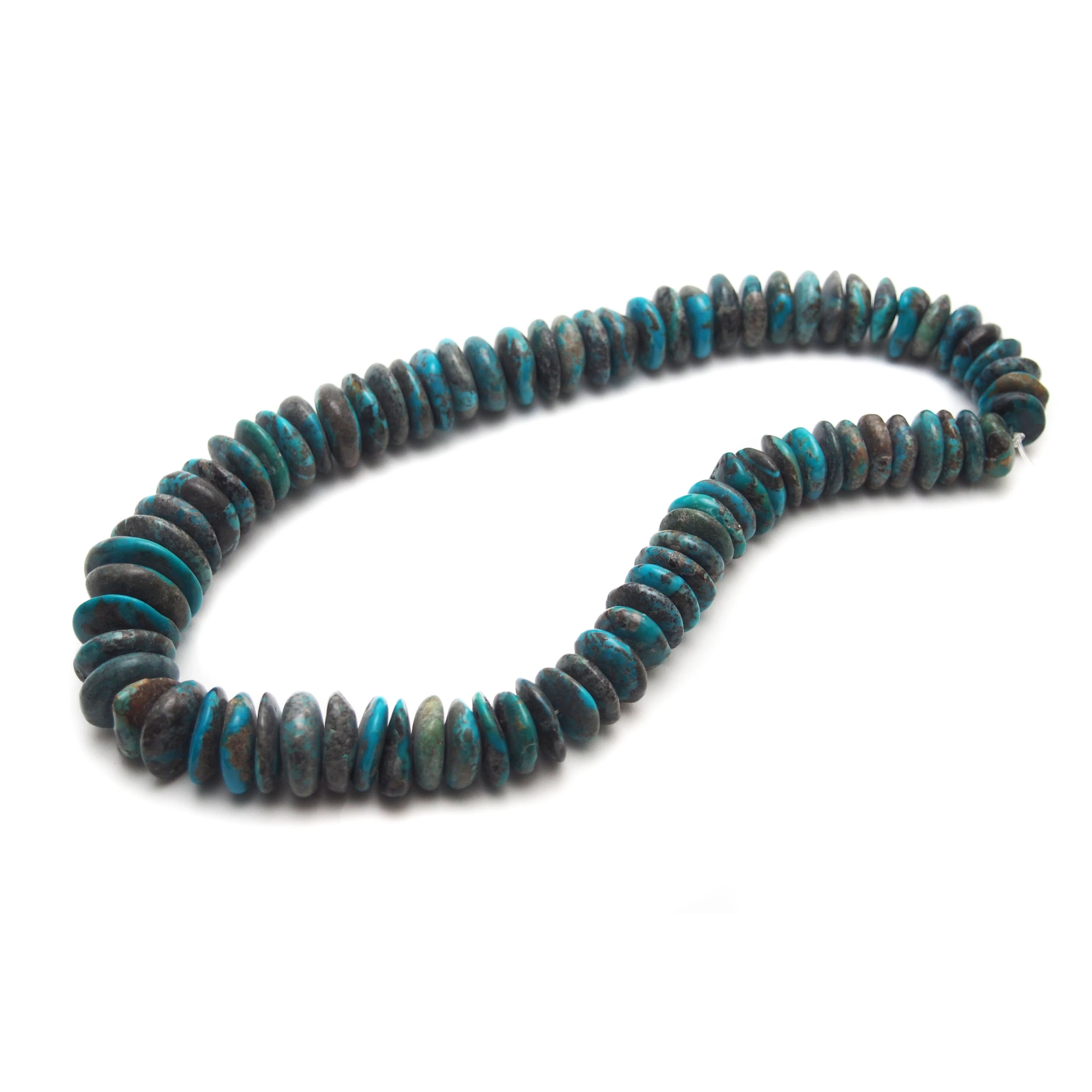 Turquoise Graduated Discs Strand - Image 4