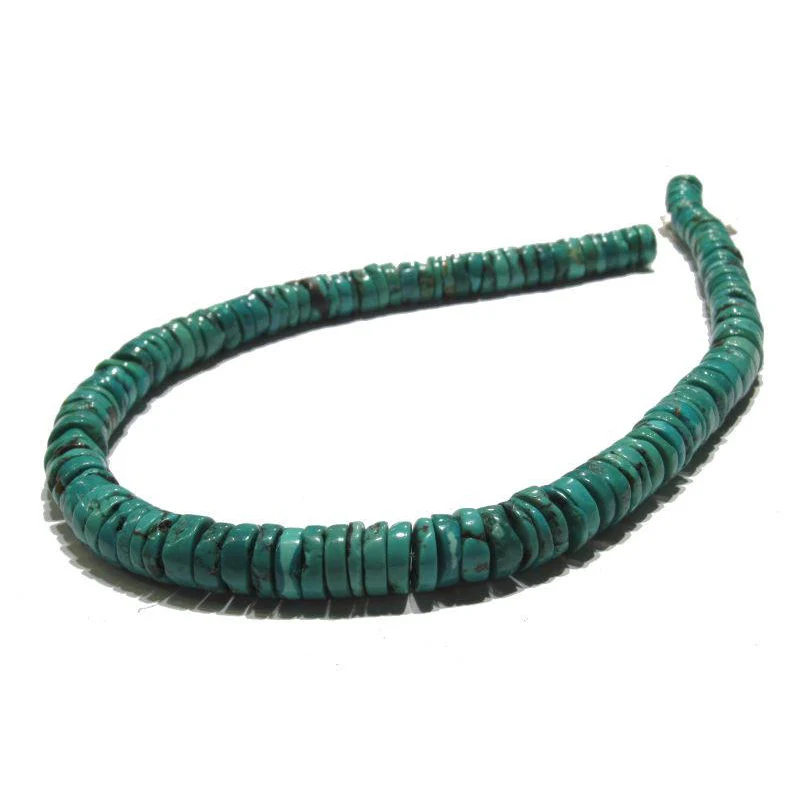 Turquoise Heishi 9mm Strand - Image 3