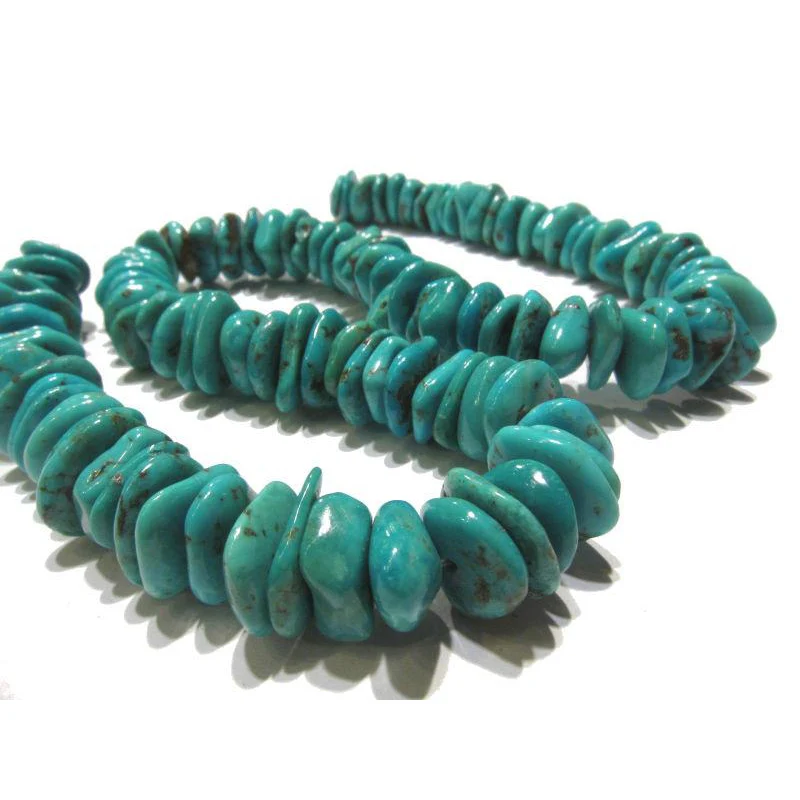 Turquoise Nuggets 9-10mm Strand - Image 3