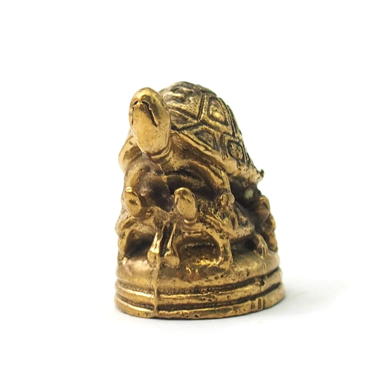 Turtle Brass Statue - Image 2