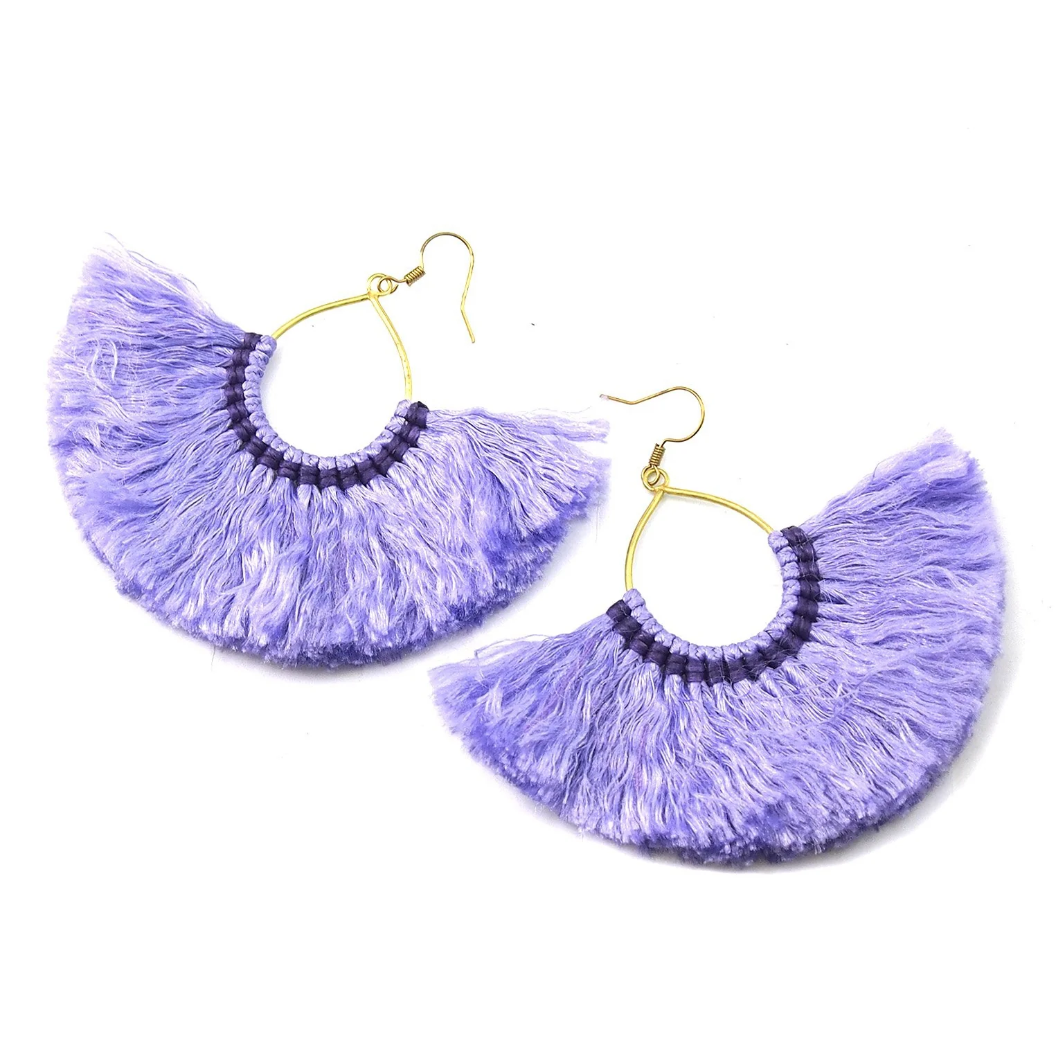 Tut Silk Beard Earrings - Image 4