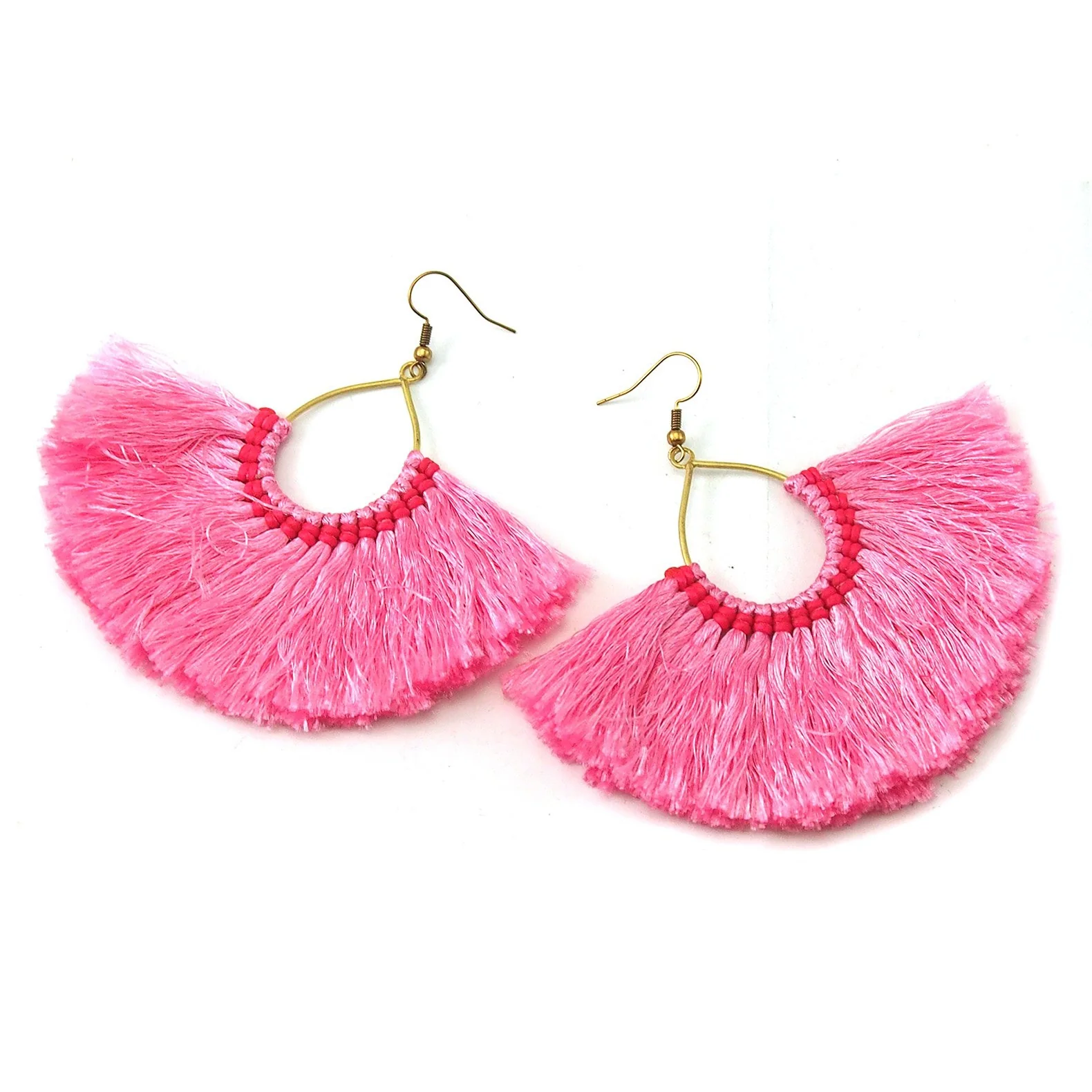 Tut Silk Beard Earrings - Image 2