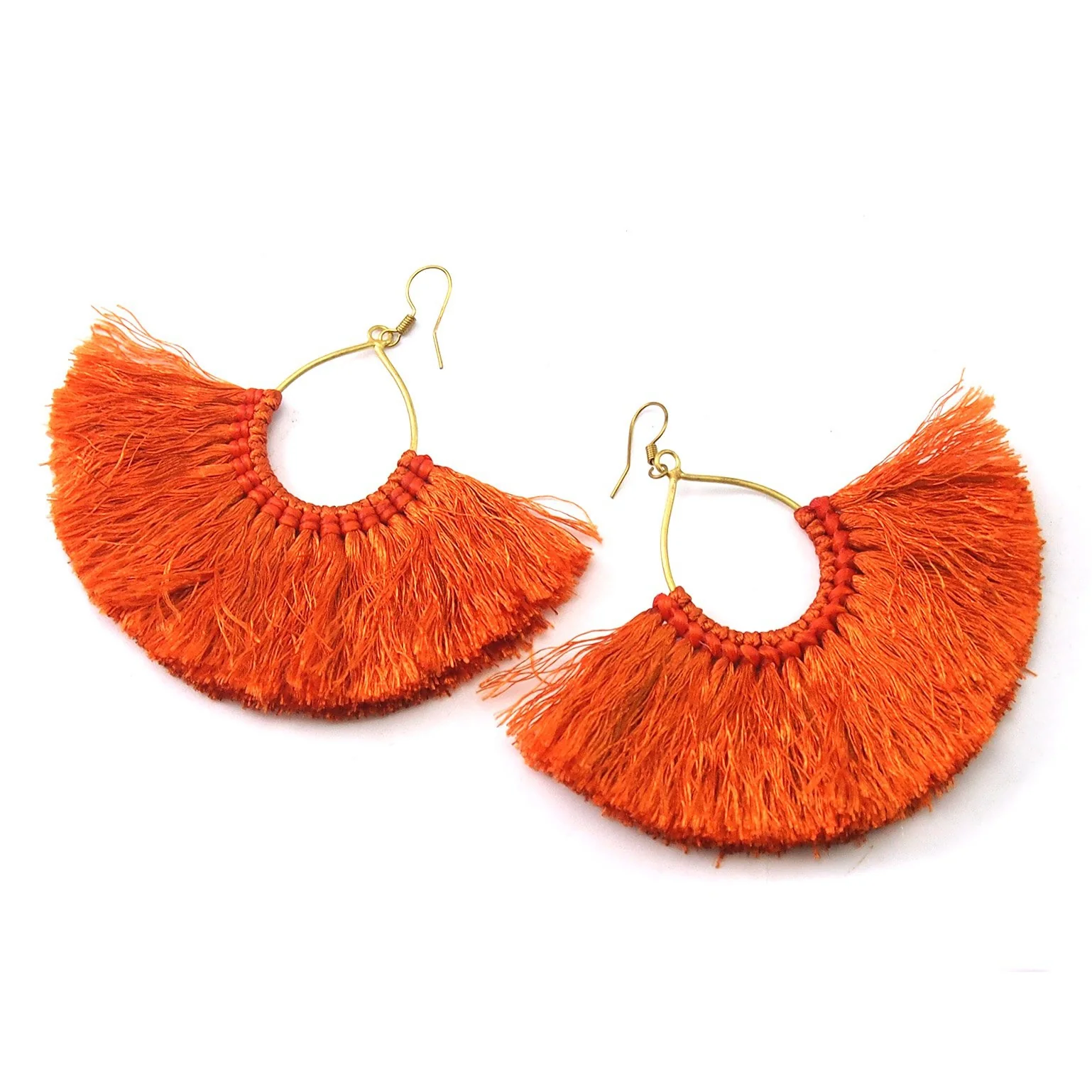 Tut Silk Beard Earrings - Image 3