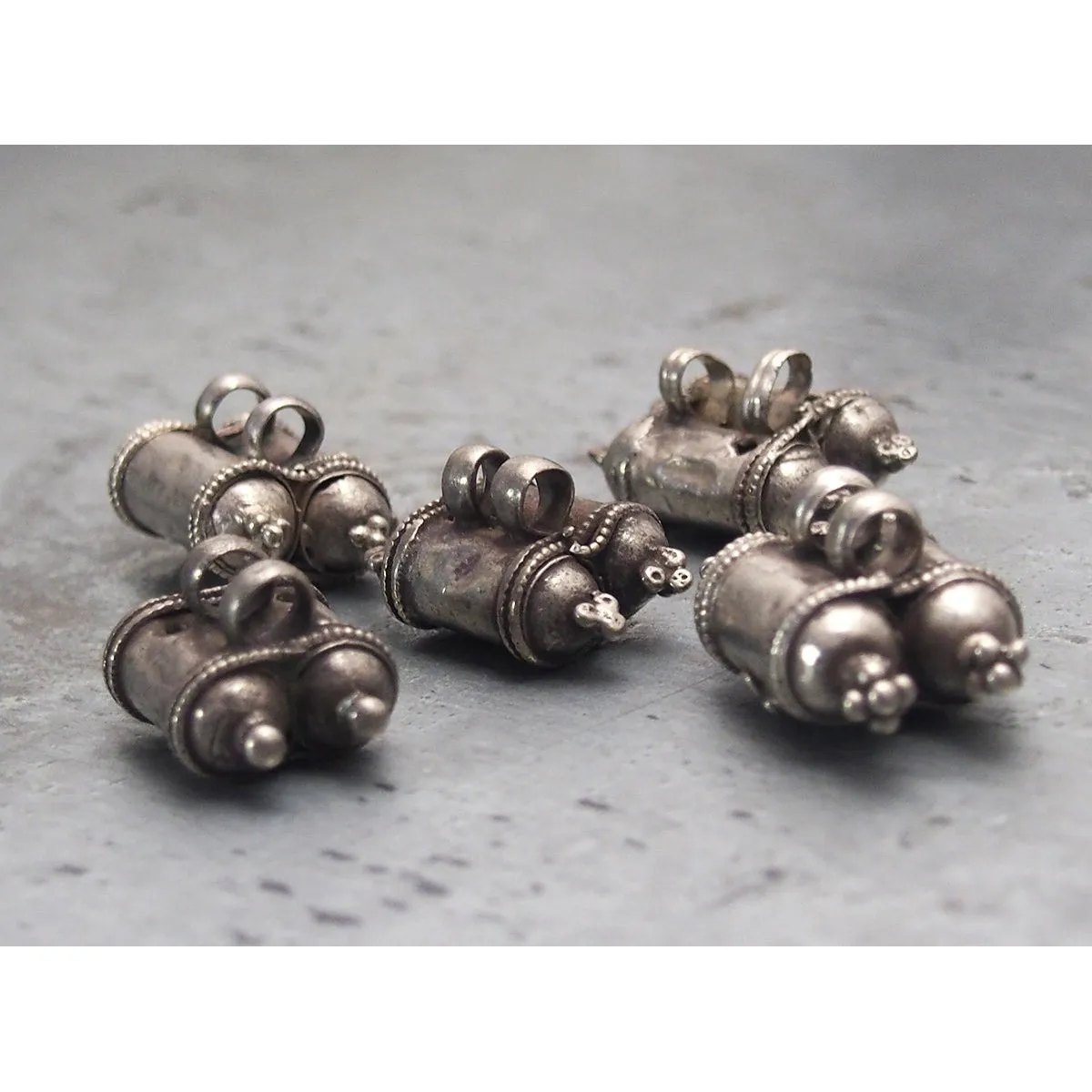 Twin Tawiz Hair Ornaments/ Amulet Pendants - Image 3
