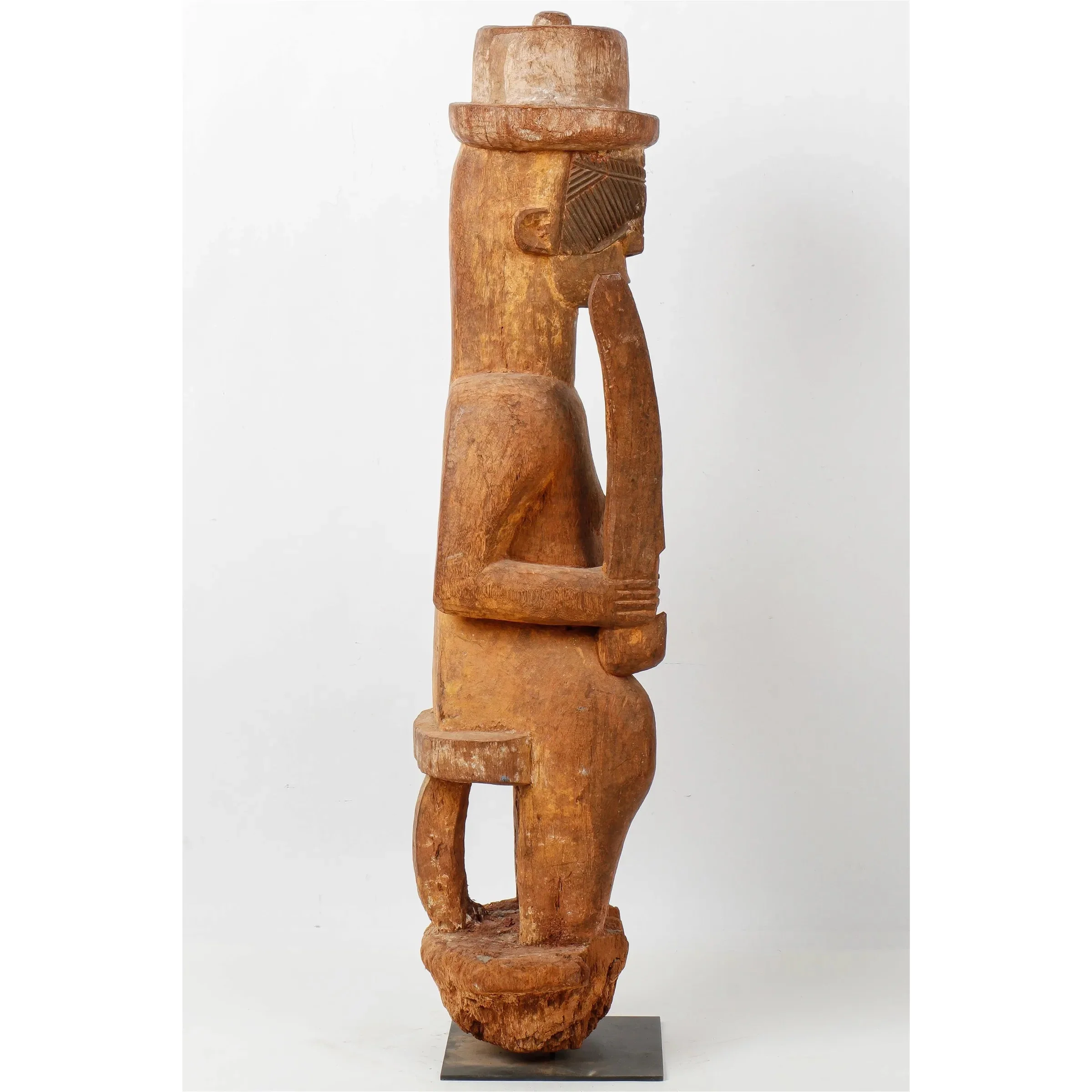 Igbo Magnificently Large Ikenga Warrior Figure, Nigeria #301 PROVENANCE - Image 3