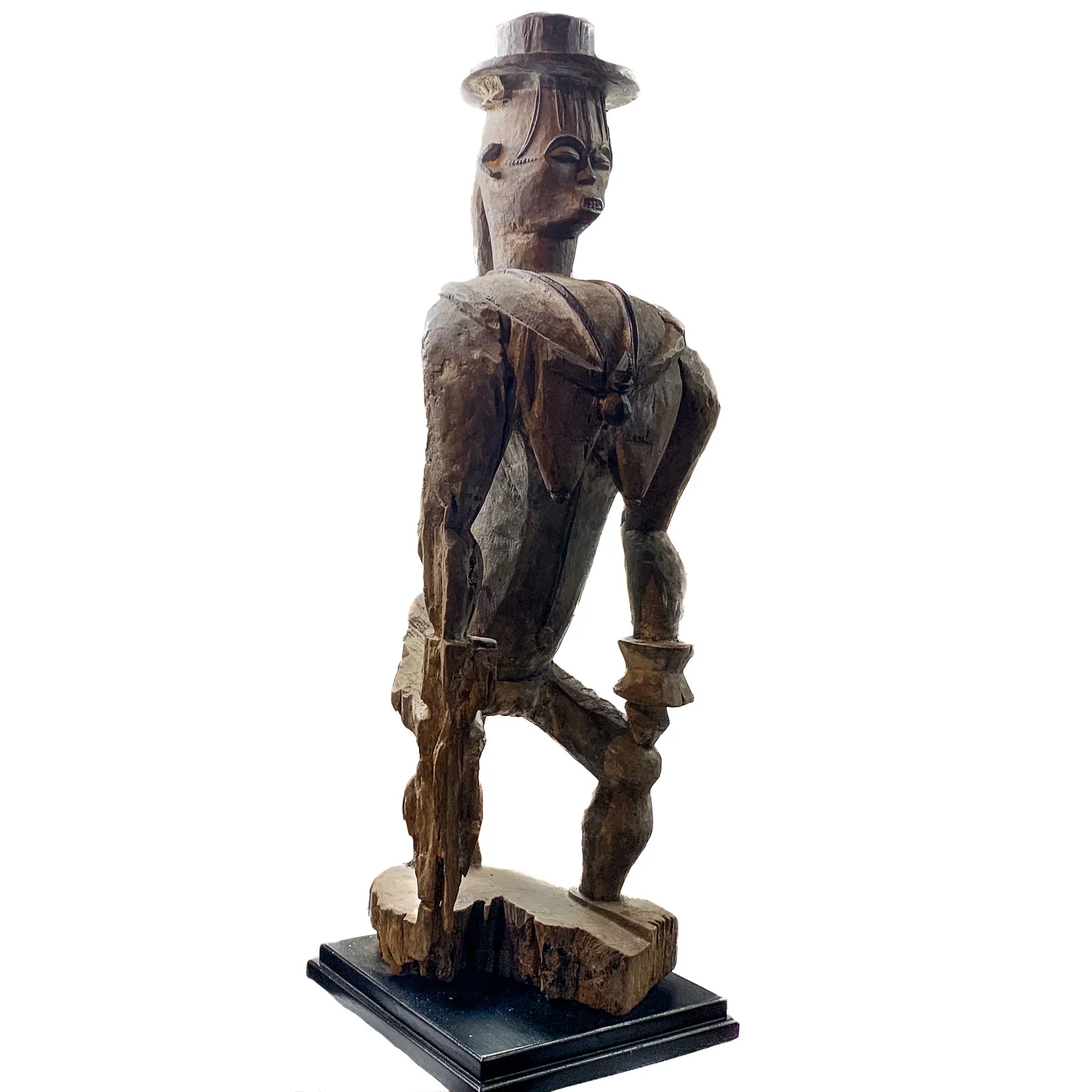 Urhobo 19th Century Ikenga Shrine Figure #1298 - Image 2