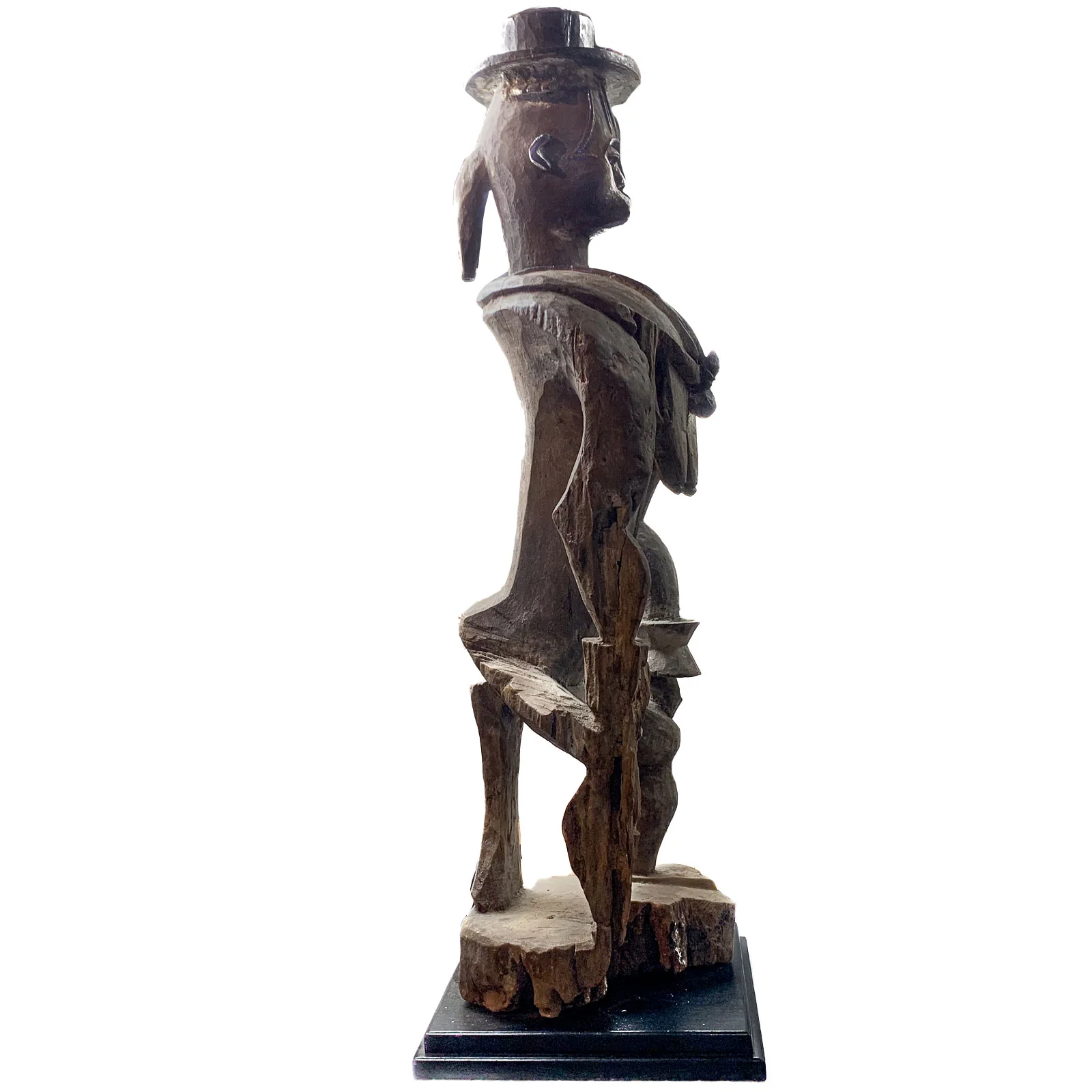 Urhobo 19th Century Ikenga Shrine Figure #1298 - Image 4