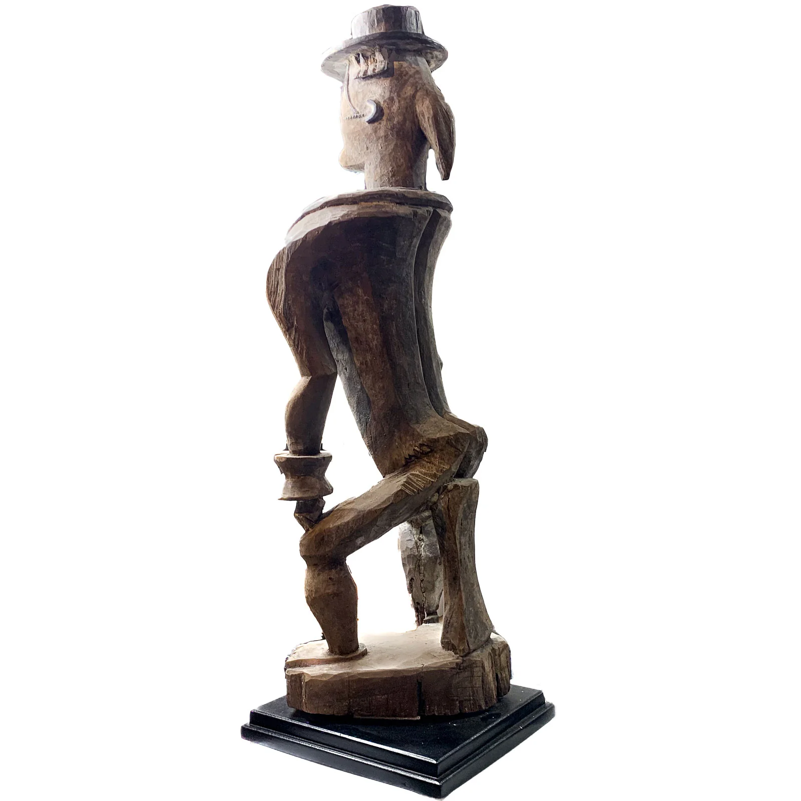 Urhobo 19th Century Ikenga Shrine Figure #1298 - Image 5