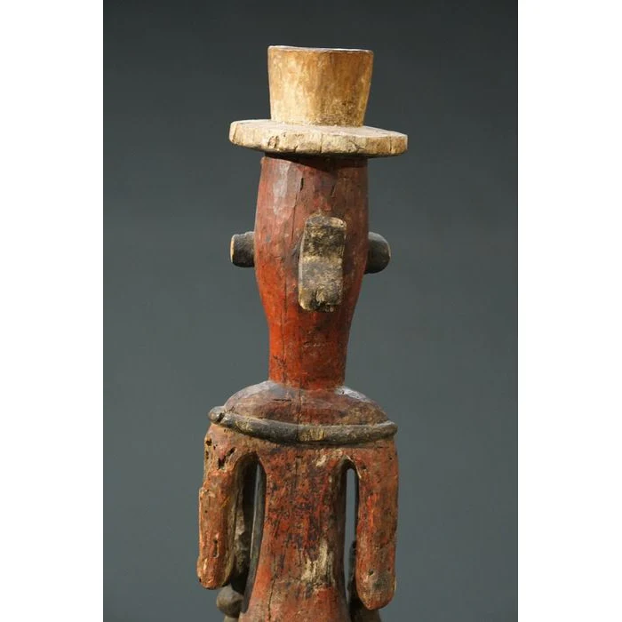 Urhobo Edjo Warrior Ikenga Statue #765 - Image 12