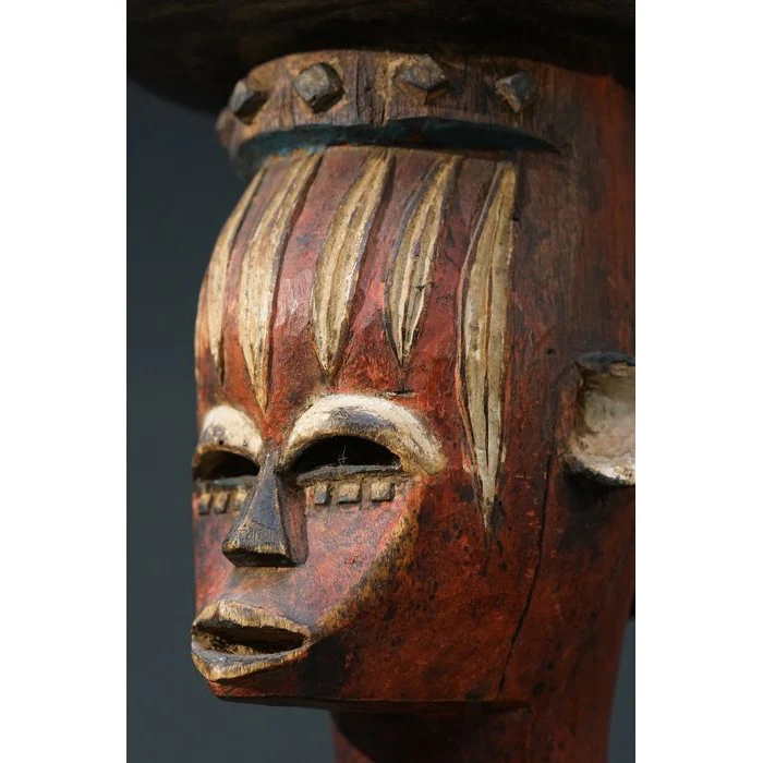 Urhobo Edjo Warrior Ikenga Statue #765 - Image 13