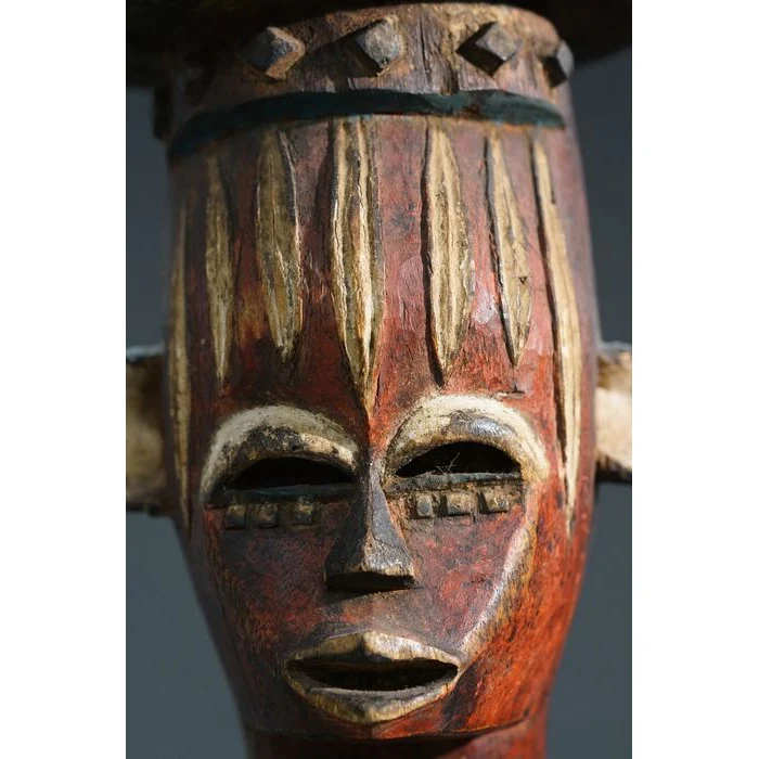 Urhobo Edjo Warrior Ikenga Statue #765 - Image 14