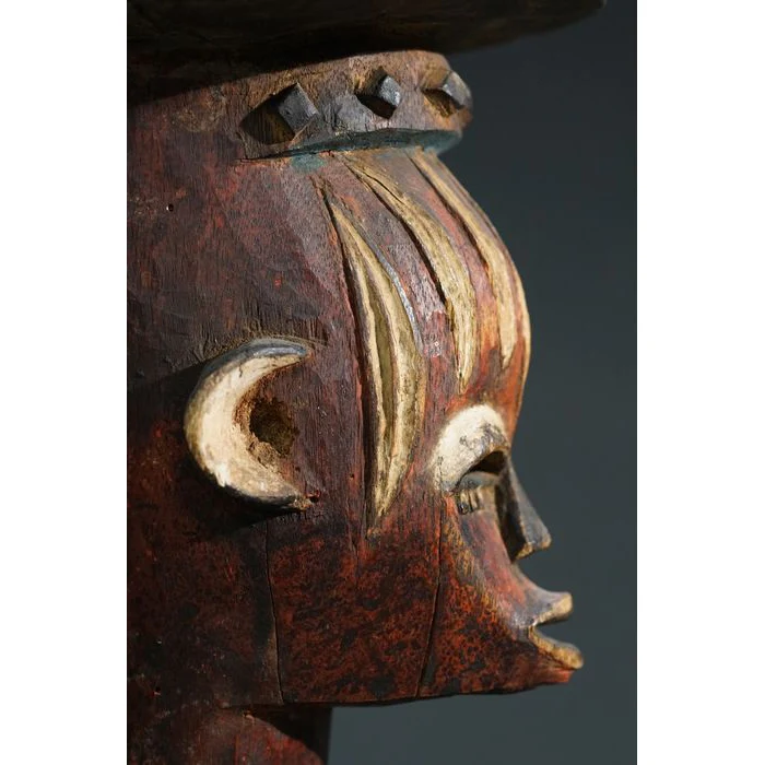 Urhobo Edjo Warrior Ikenga Statue #765 - Image 17
