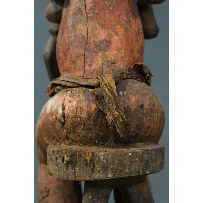Urhobo Edjo Warrior Ikenga Statue #765 - Image 19