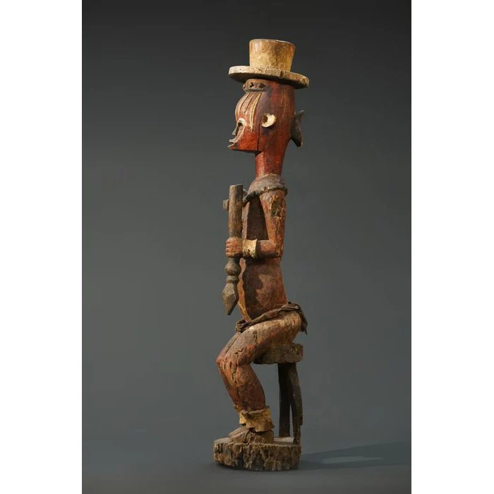 Urhobo Edjo Warrior Ikenga Statue #765 - Image 5