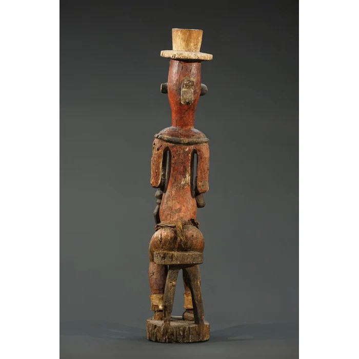 Urhobo Edjo Warrior Ikenga Statue #765 - Image 6