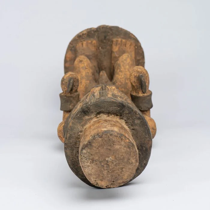 Urhobo Male Edjo Ikenga Warrior Statuette #341 - Image 10