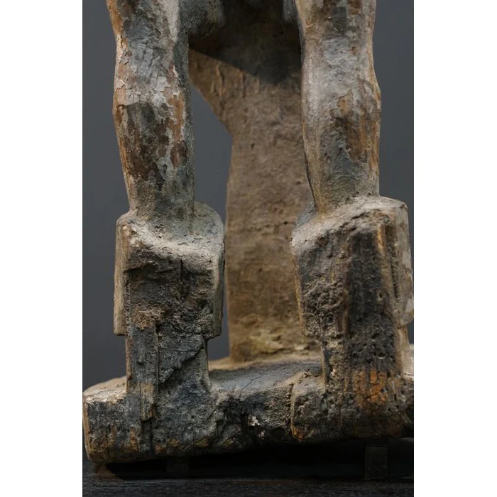 Urhobo Omo Ogun Warrior Ikenga Male Statue, Nigeria #896 - Image 18