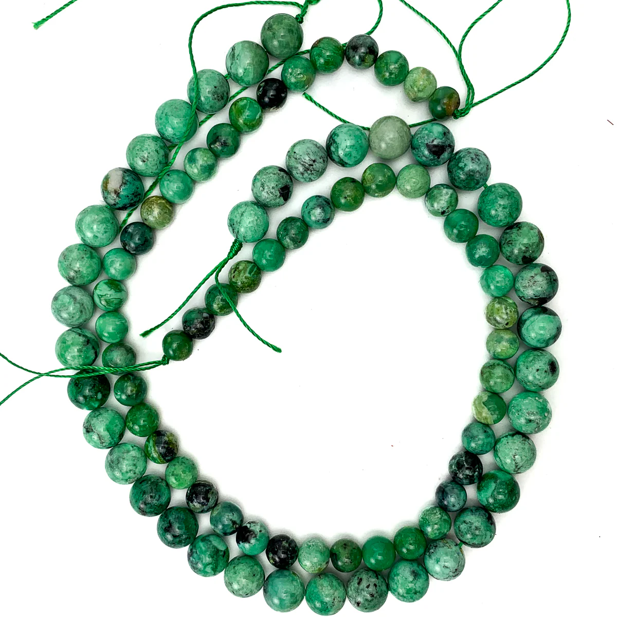 Variscite Smooth Rounds 8mm and 10mm - Image 3