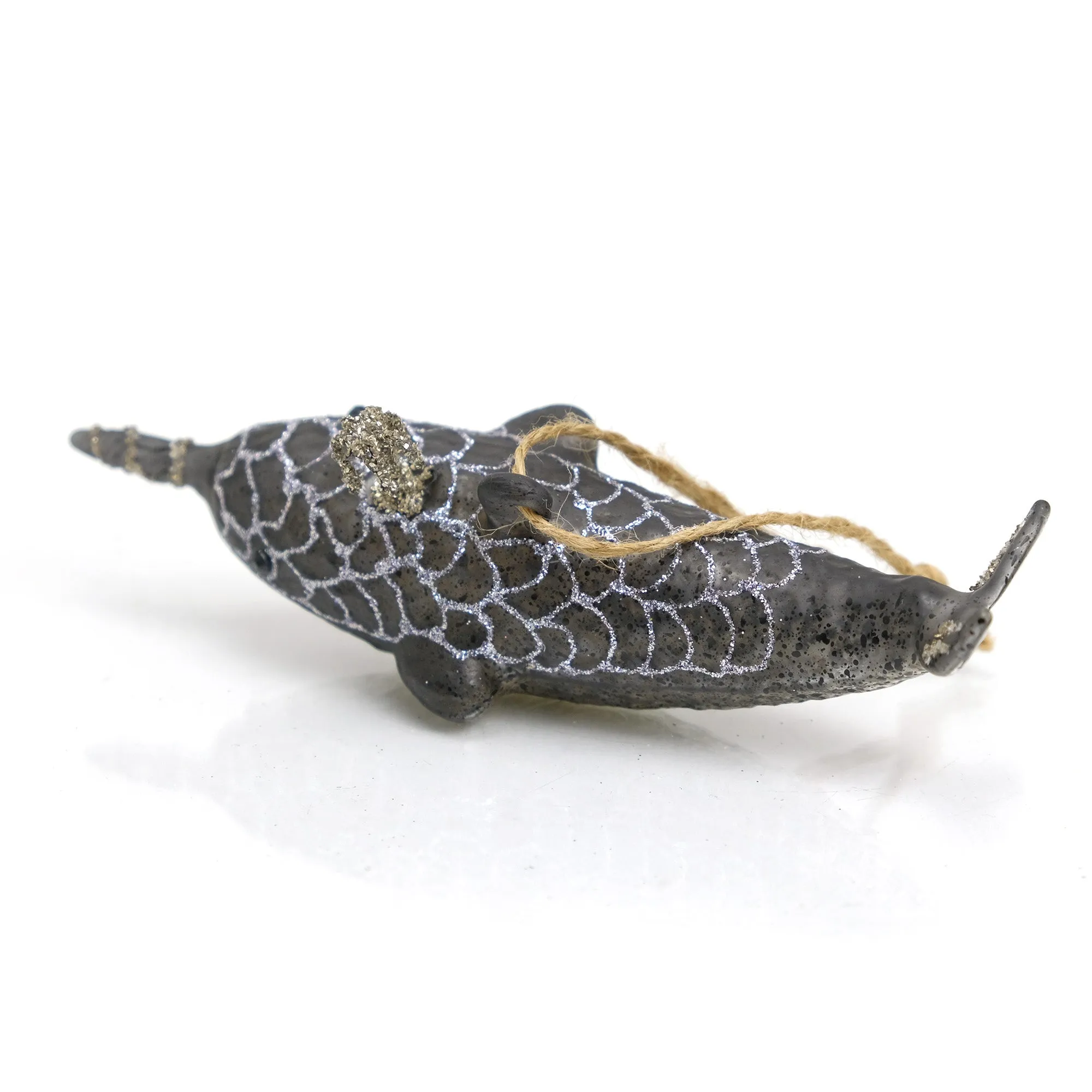 Victorian Narwhal Ornament - Image 2