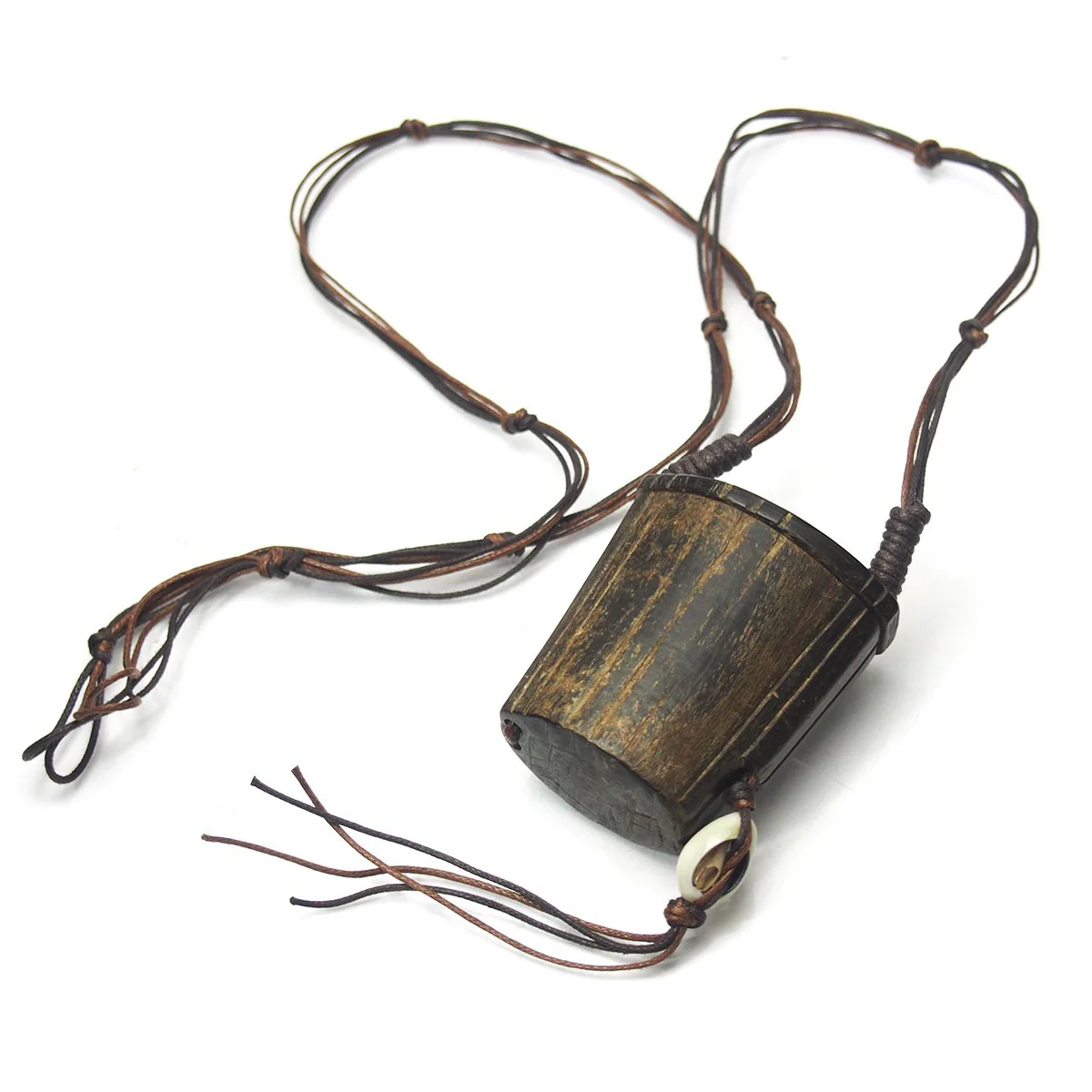 Vietnamese Hill Tribe Snuff Container Necklaces - Image 4