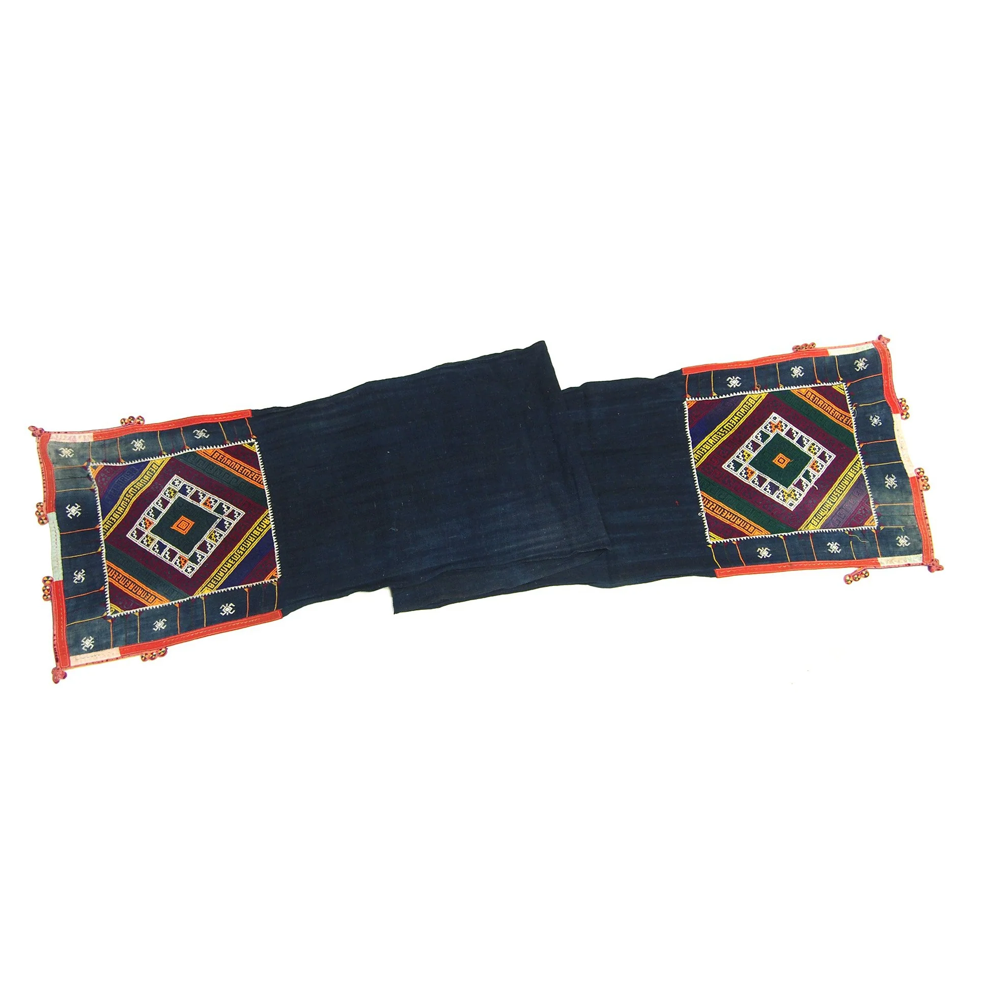 Vintage Hilltribe Hand-Embroidered Scarf - Image 3