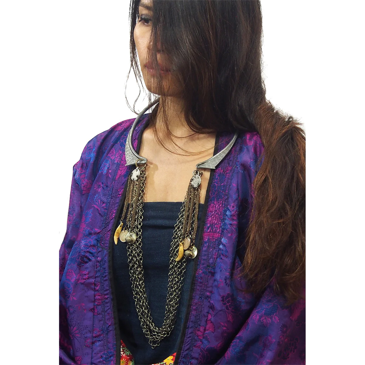 Vintage Hmong Necklace - Image 3