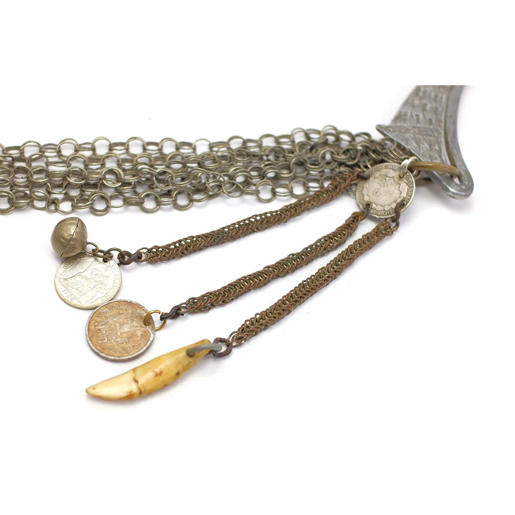 Vintage Hmong Necklace - Image 4