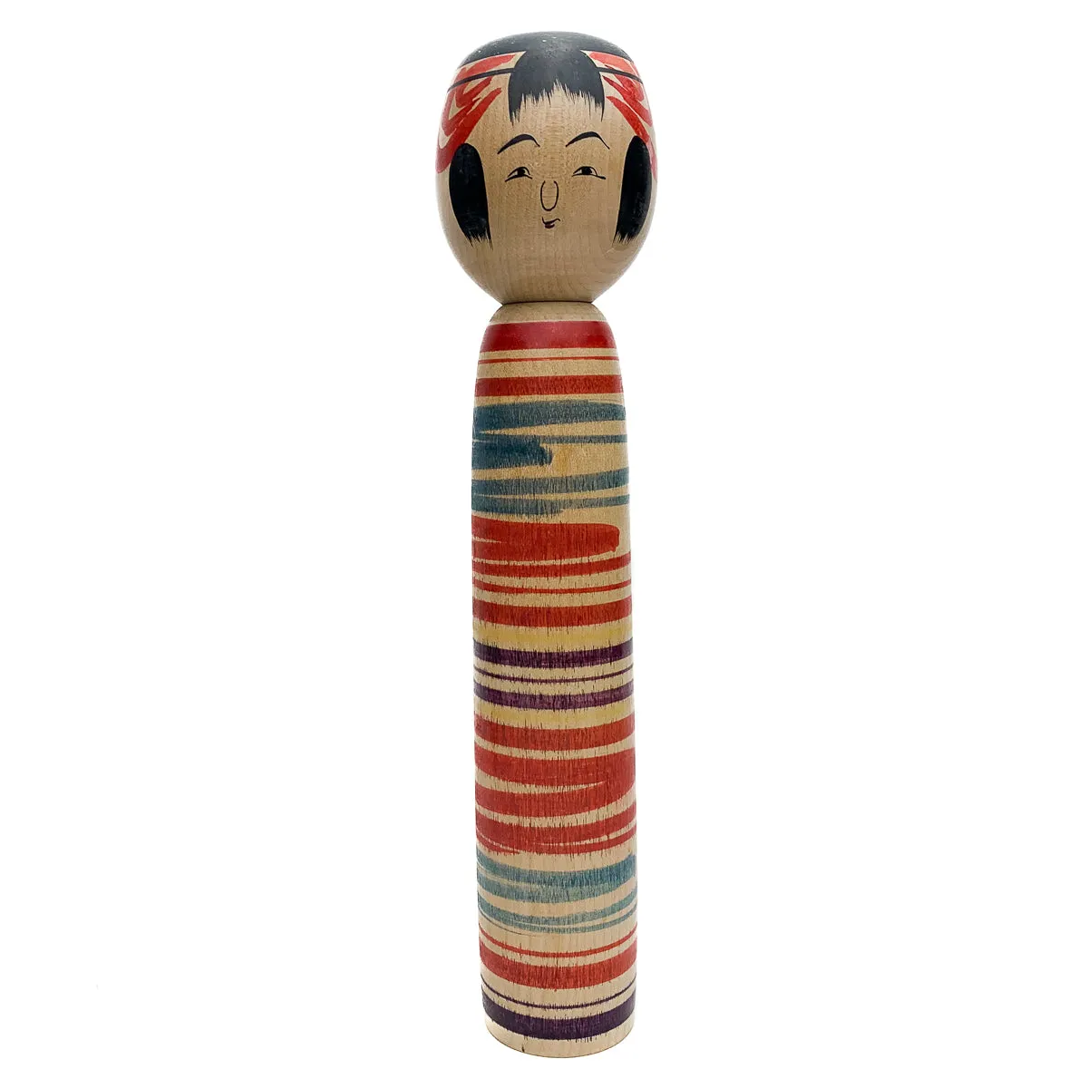 Vintage Wooden Kokeshi Doll, Japan #348 - Image 2