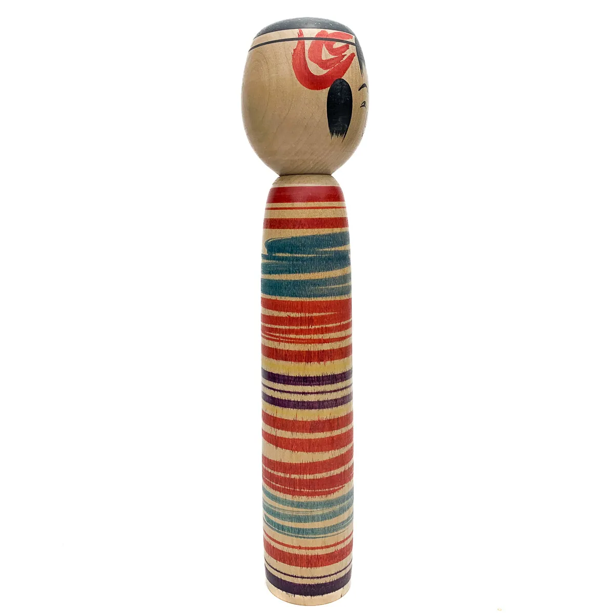 Vintage Wooden Kokeshi Doll, Japan #348 - Image 4