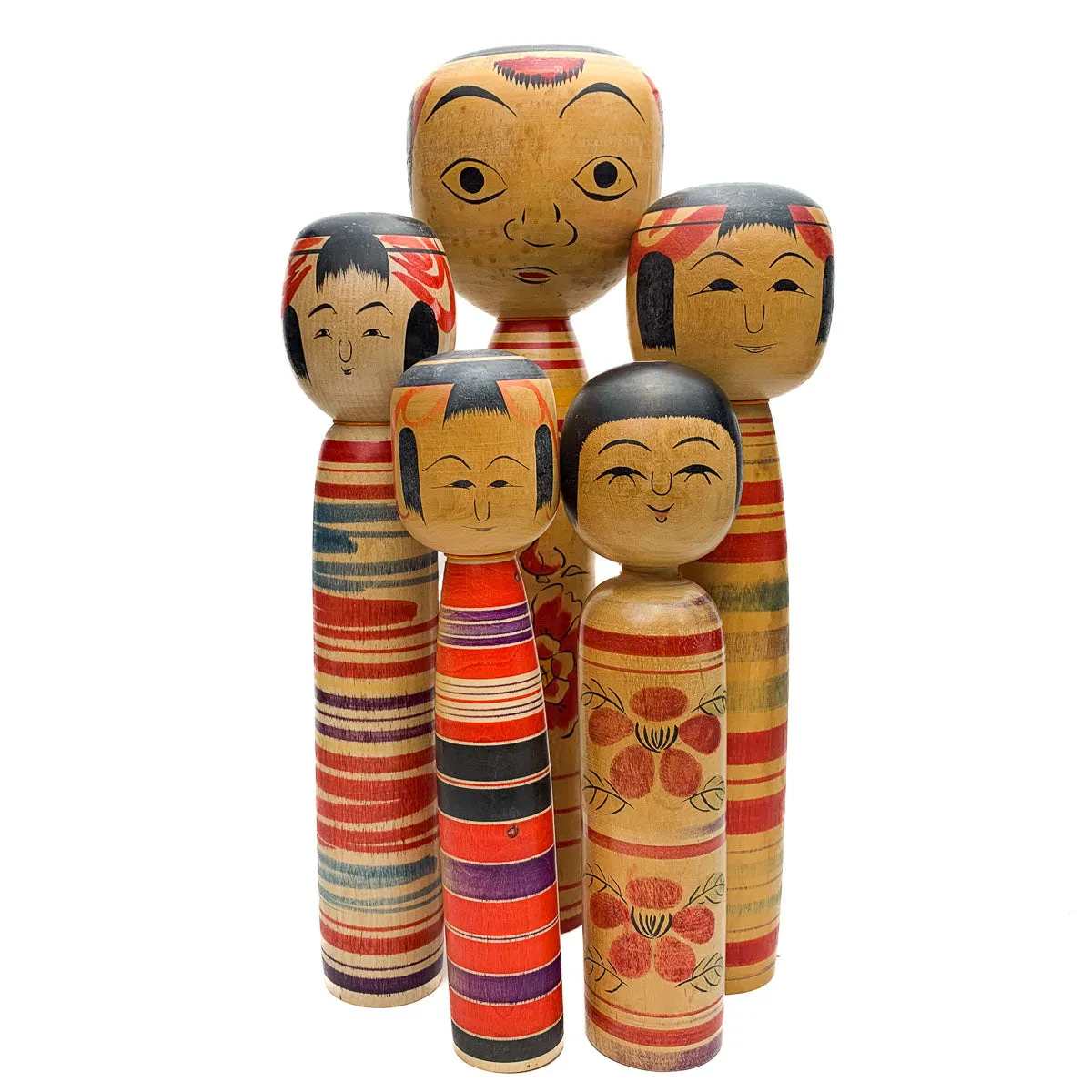 Vintage Wooden Kokeshi Doll, Japan #349 - Image 10