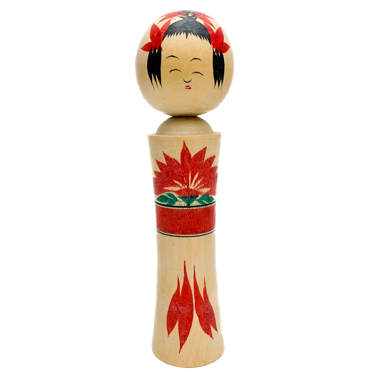 Vintage Wooden Kokeshi Doll, Japan #352 - Image 2
