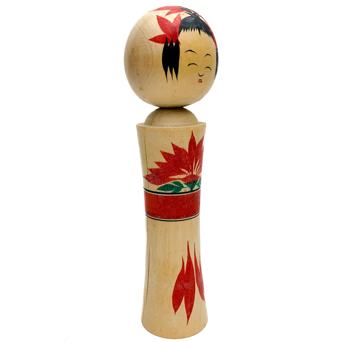 Vintage Wooden Kokeshi Doll, Japan #352 - Image 3