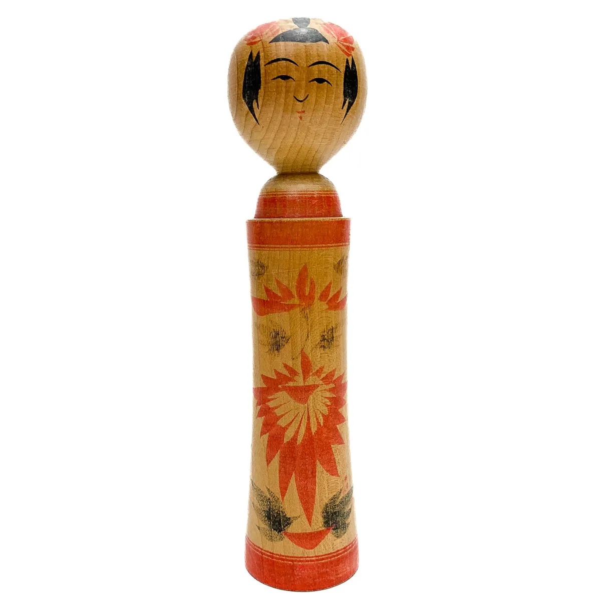 Vintage Wooden Kokeshi Doll, Japan #357 - Image 2