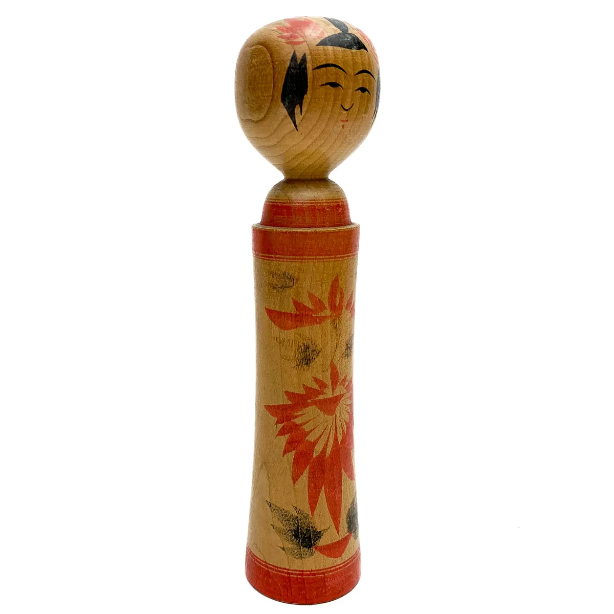 Vintage Wooden Kokeshi Doll, Japan #357 - Image 3