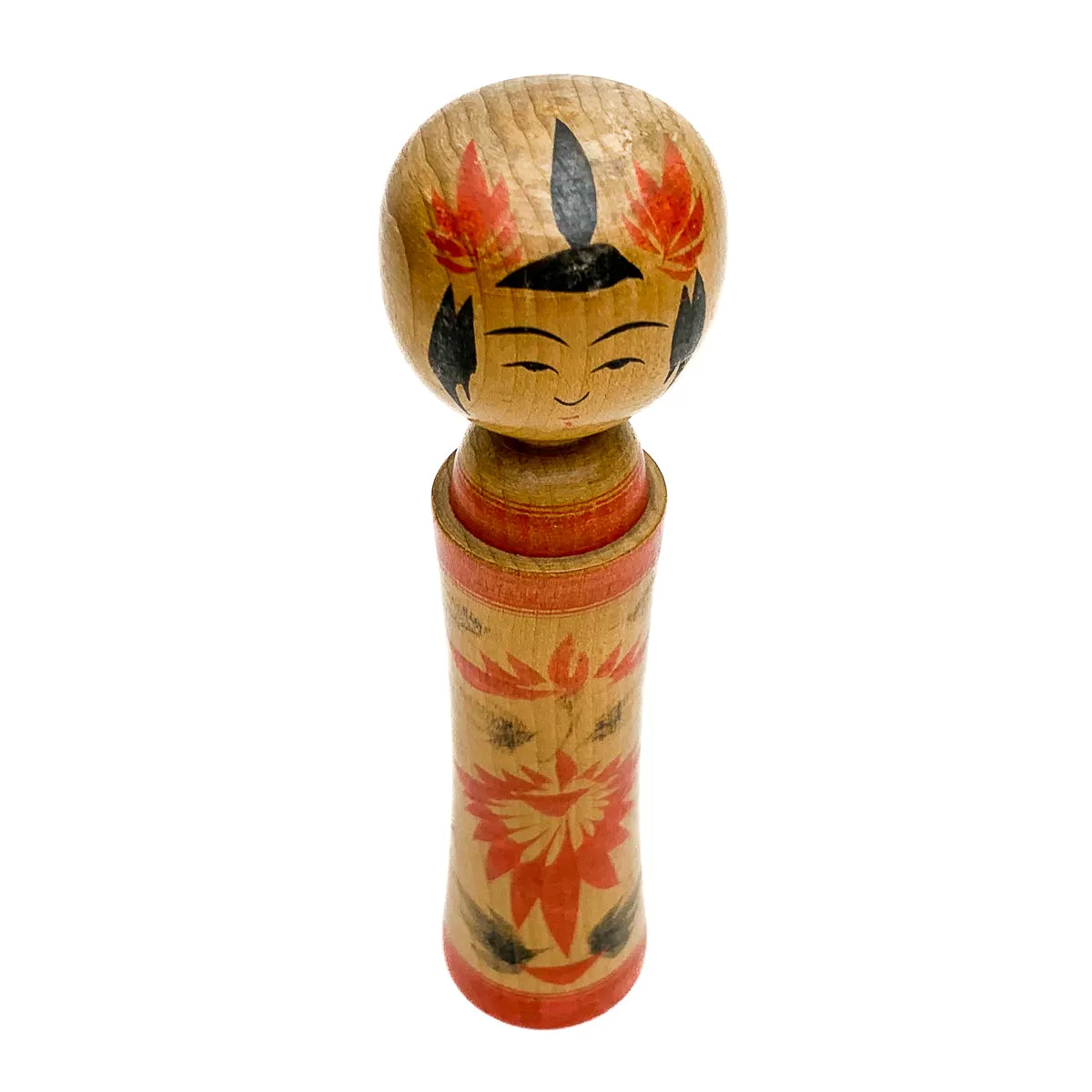 Vintage Wooden Kokeshi Doll, Japan #357 - Image 7