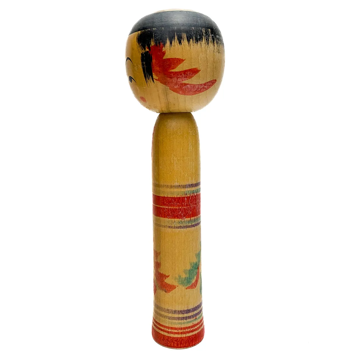 Vintage Wooden Kokeshi Doll, Japan #358 - Image 5