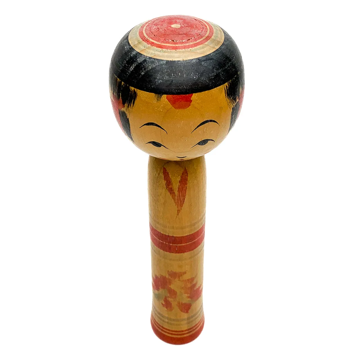 Vintage Wooden Kokeshi Doll, Japan #358 - Image 7