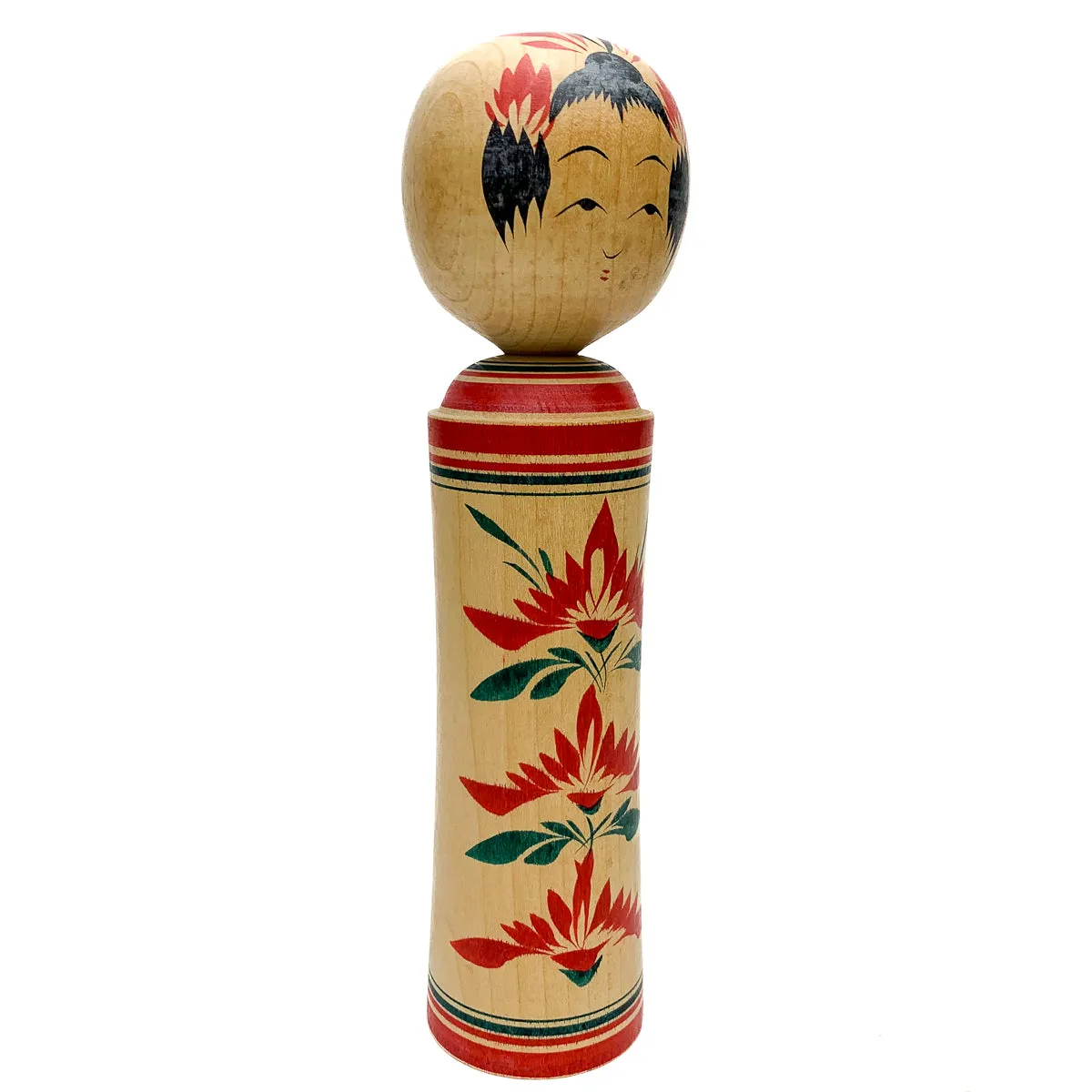 Vintage Wooden Kokeshi Doll, Japan #362 - Image 2