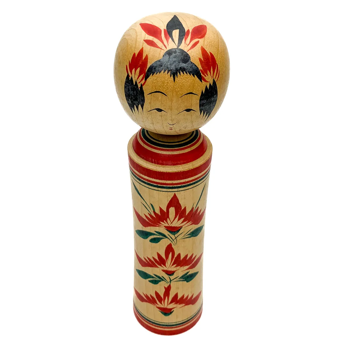 Vintage Wooden Kokeshi Doll, Japan #362 - Image 6