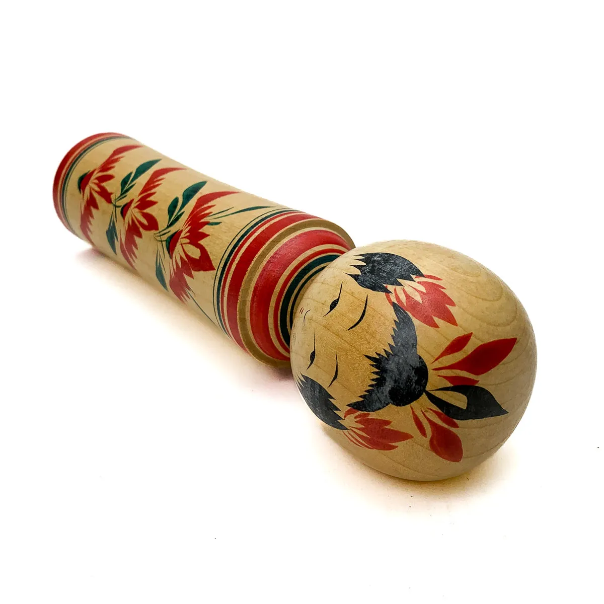 Vintage Wooden Kokeshi Doll, Japan #362 - Image 7