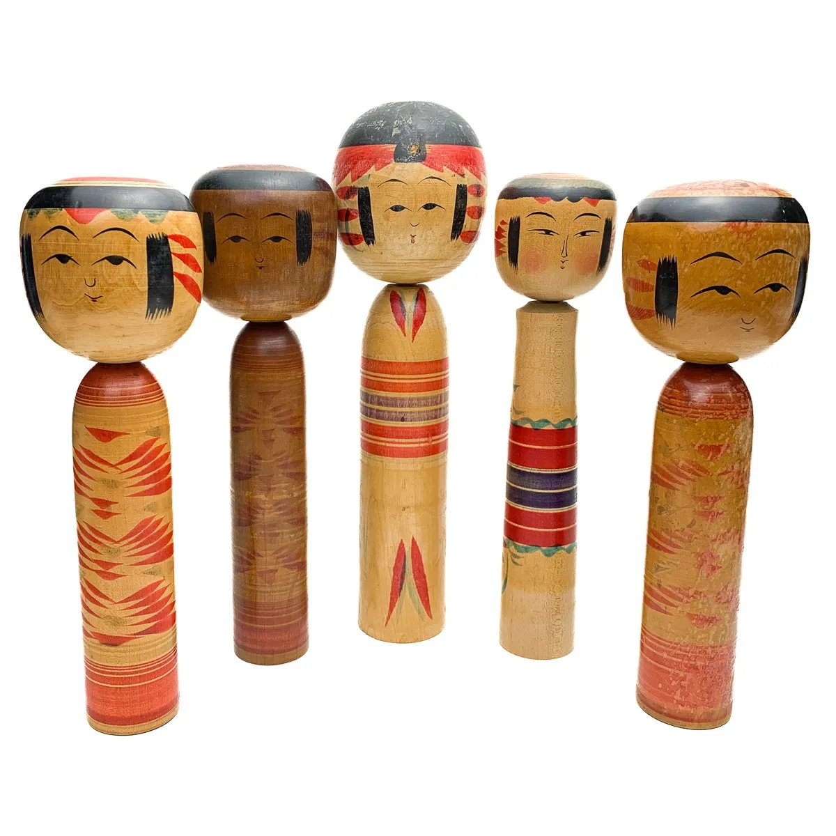 Vintage Wooden Kokeshi Doll, Japan #422 - Image 11