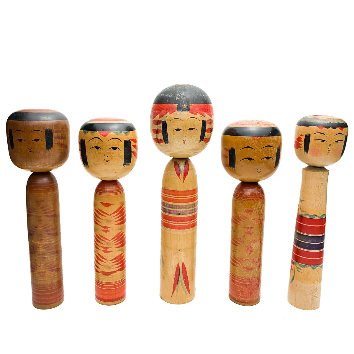 Vintage Wooden Kokeshi Doll, Japan #424 - Image 11