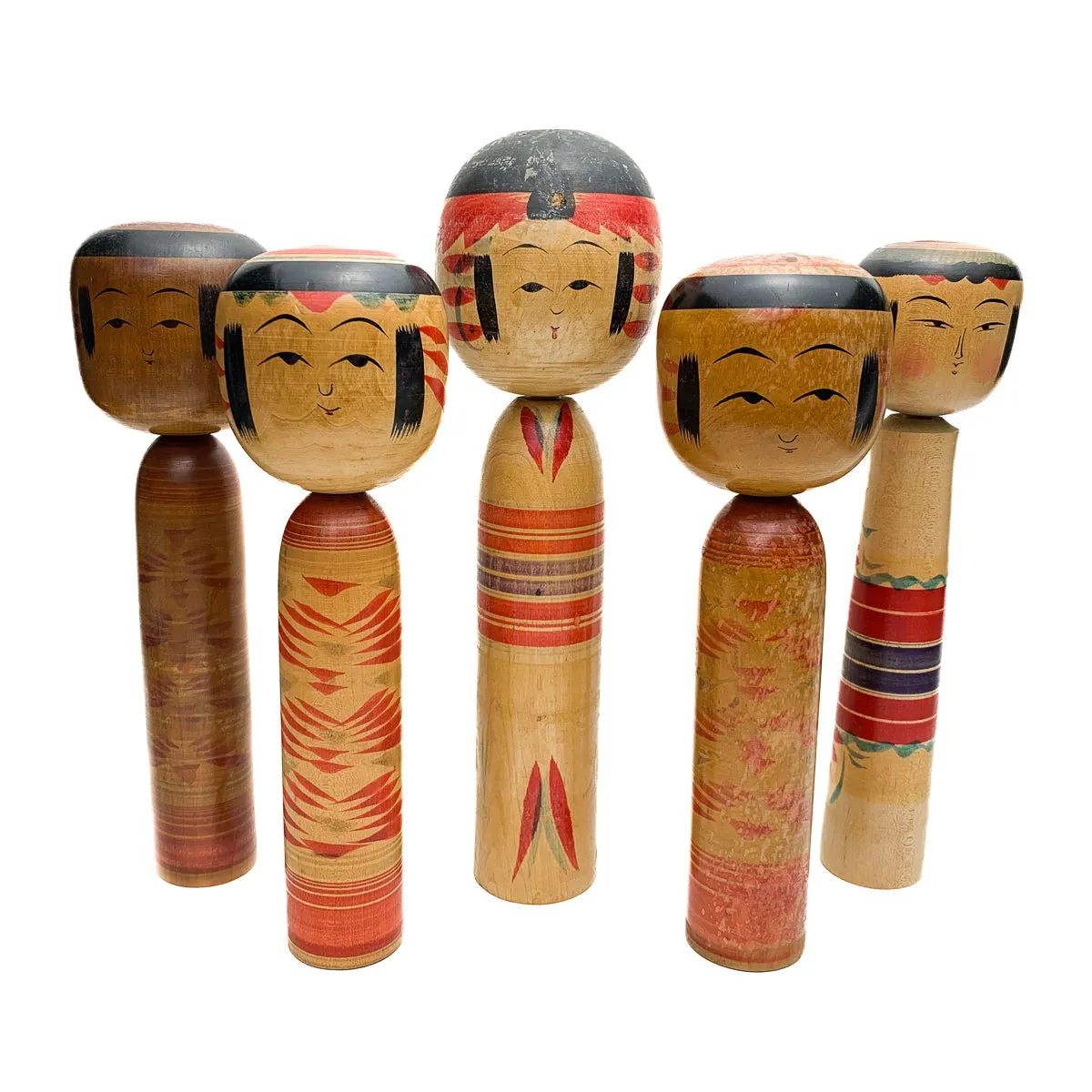 Vintage Wooden Kokeshi Doll, Japan #425 - Image 11