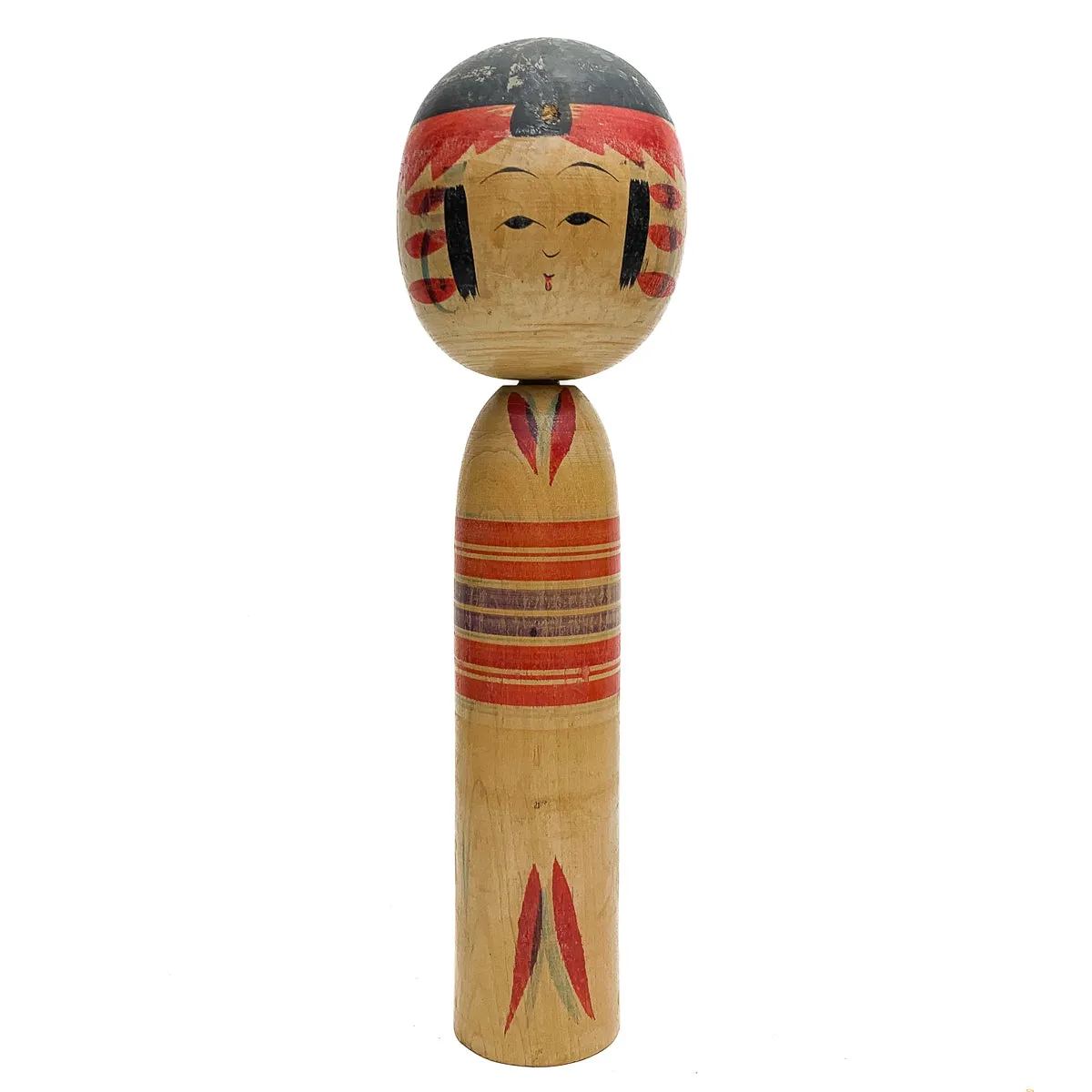 Vintage Wooden Kokeshi Doll, Japan #425 - Image 2