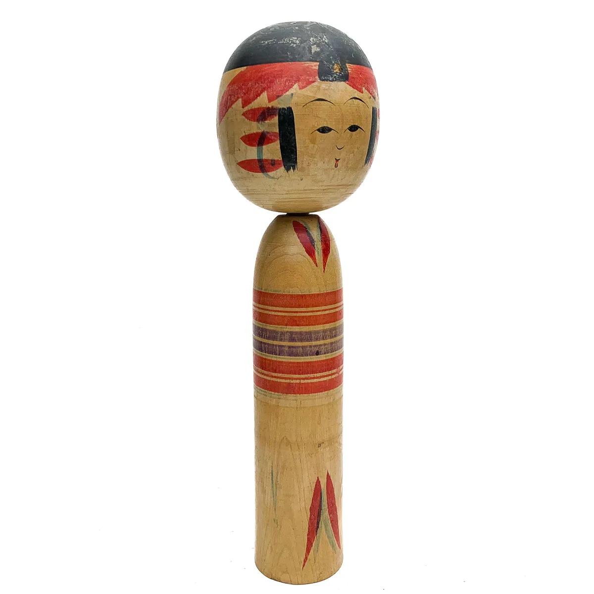 Vintage Wooden Kokeshi Doll, Japan #425 - Image 3