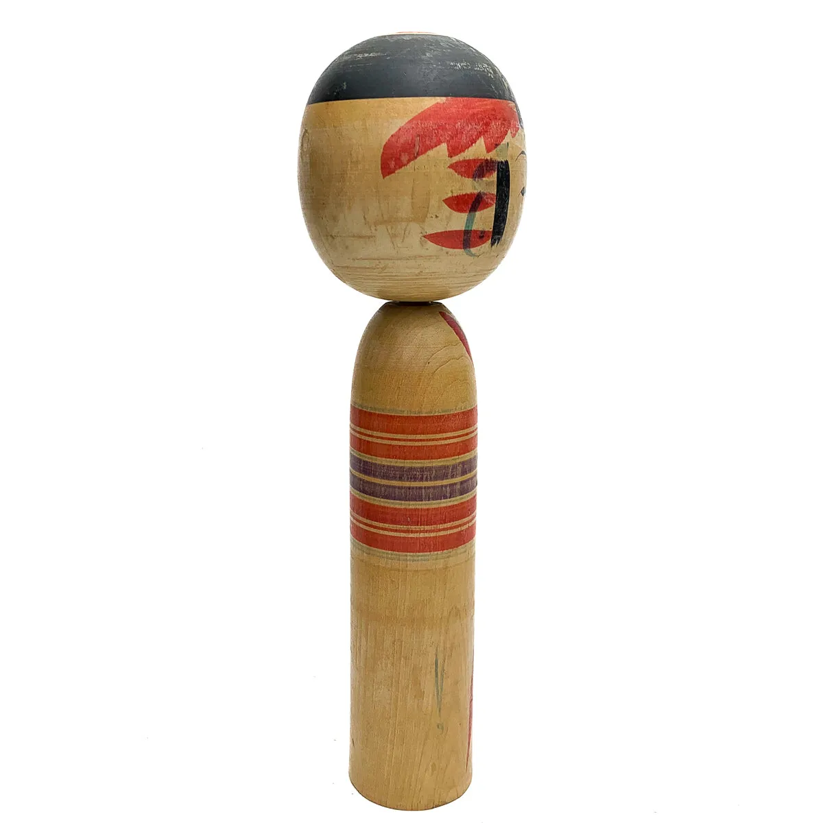 Vintage Wooden Kokeshi Doll, Japan #425 - Image 4