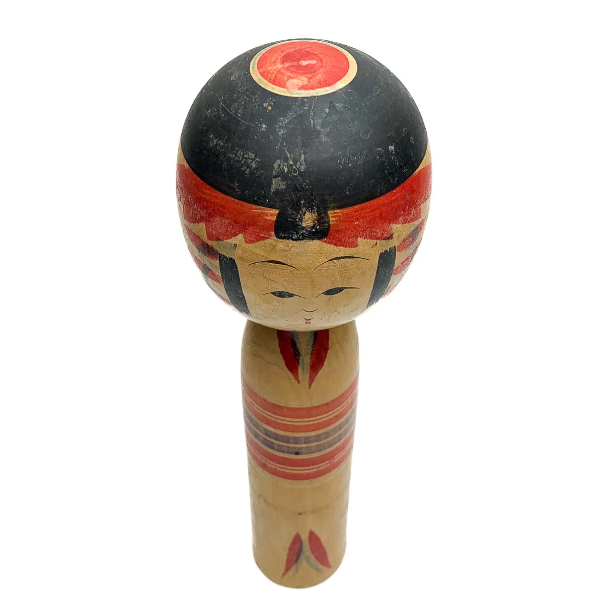 Vintage Wooden Kokeshi Doll, Japan #425 - Image 7