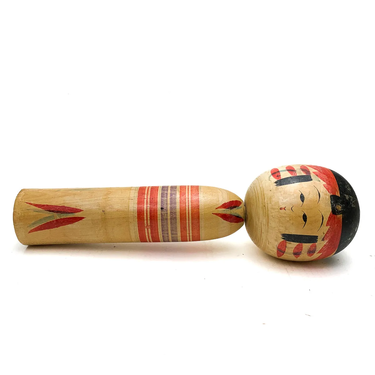 Vintage Wooden Kokeshi Doll, Japan #425 - Image 8