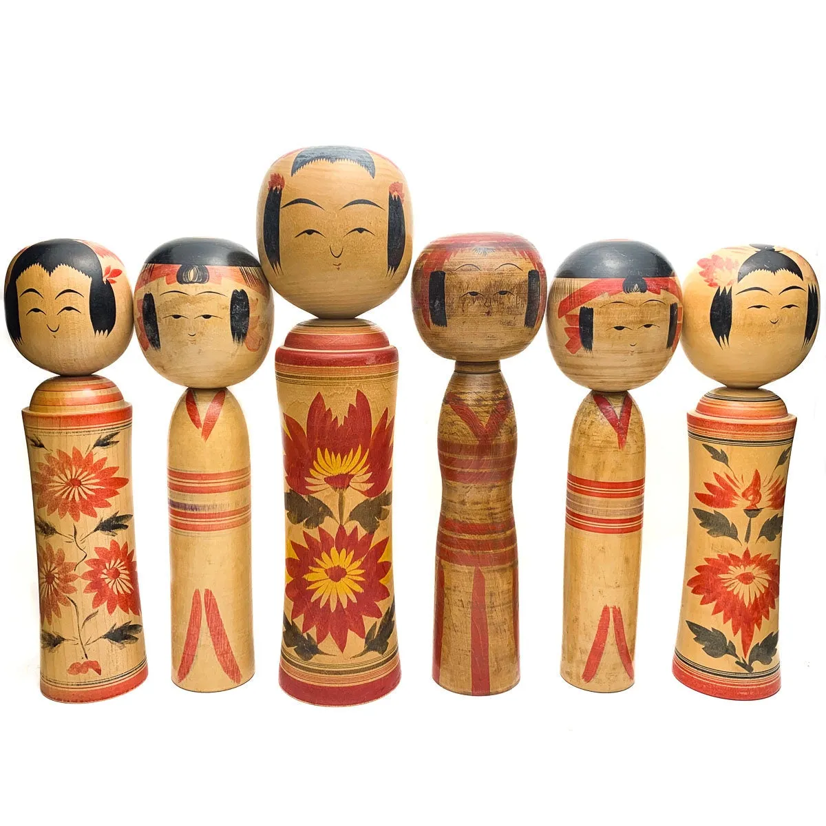 Vintage Wooden Kokeshi Doll, Japan #427 - Image 12