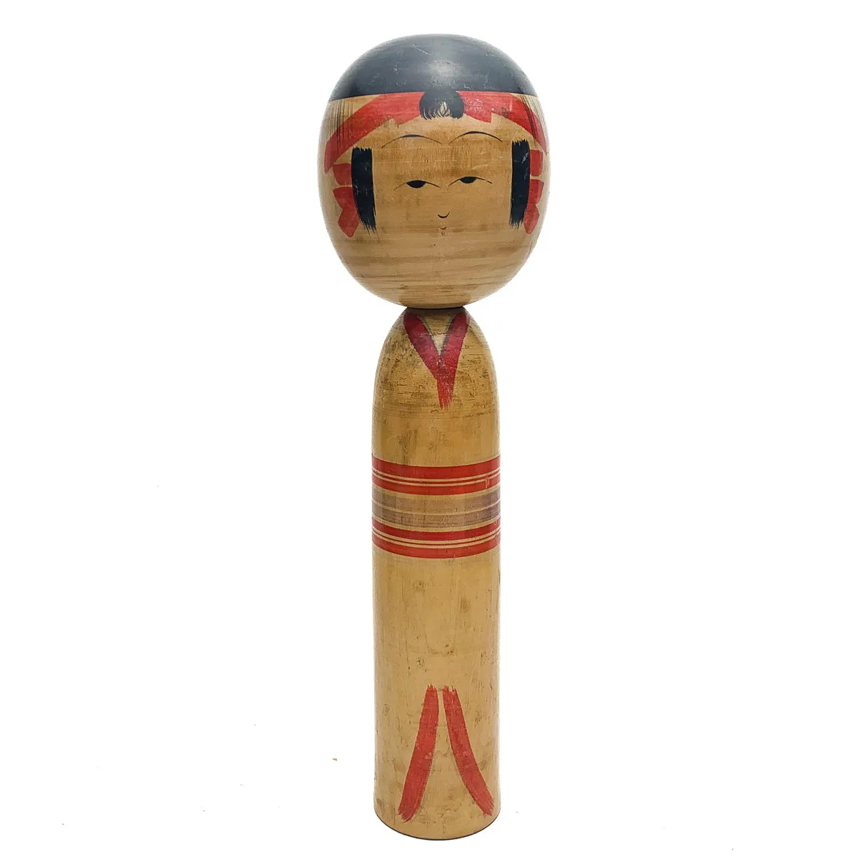 Vintage Wooden Kokeshi Doll, Japan #427 - Image 2
